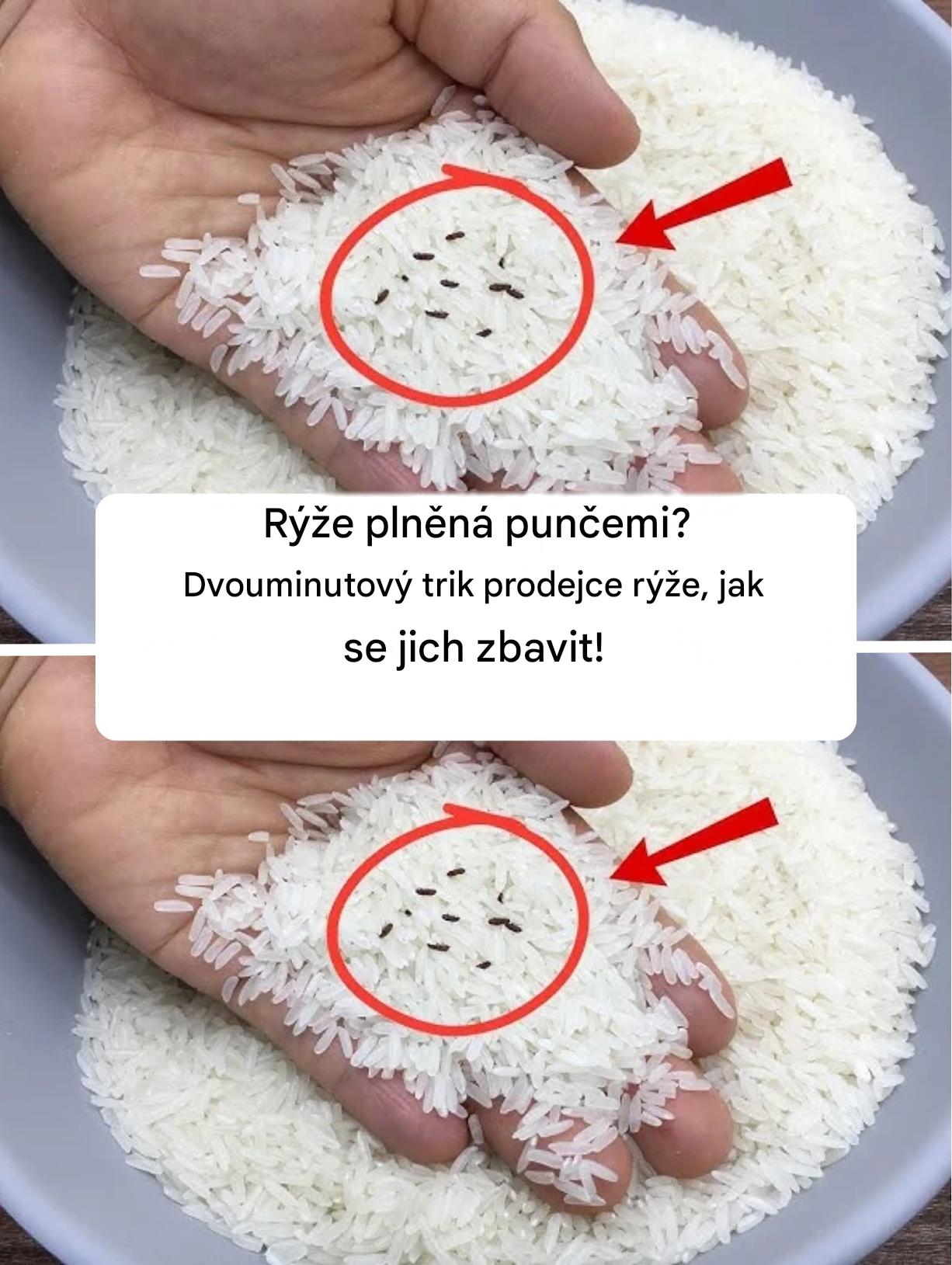 Rýže plná děr? Dvouminutový trik prodejce rýže, jak se jich zbavit!