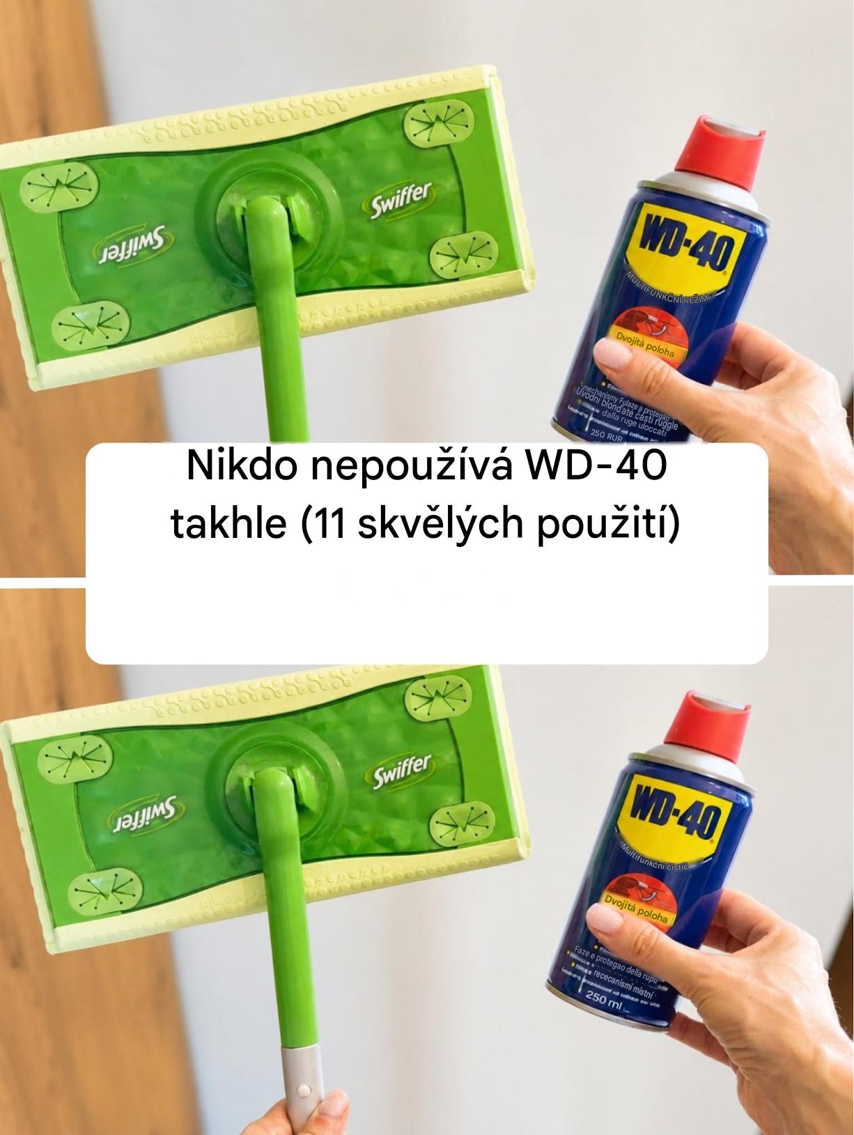 Nikdo nepoužívá WD-40 takhle (11 skvělých použití)