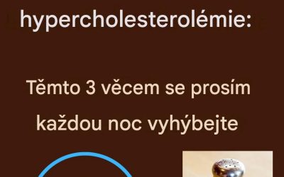 Hypertenze, hypercholesterolémie: těmto 3 věcem se prosím každou noc vyhýbejte👇👇