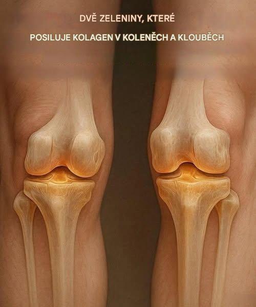Zelenina, která podporuje tvorbu kolagenu v kolenou a kloubech