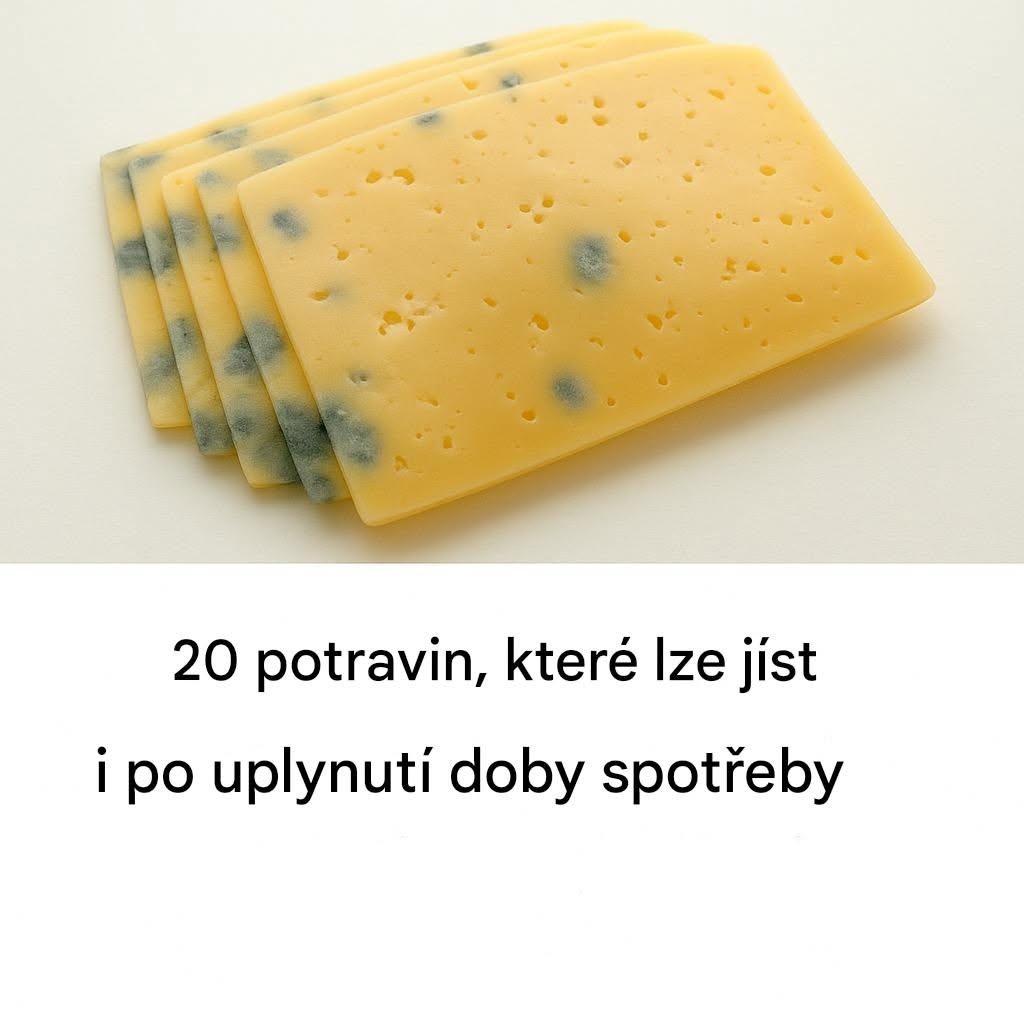 20 potravin, které lze konzumovat i po datu spotřeby