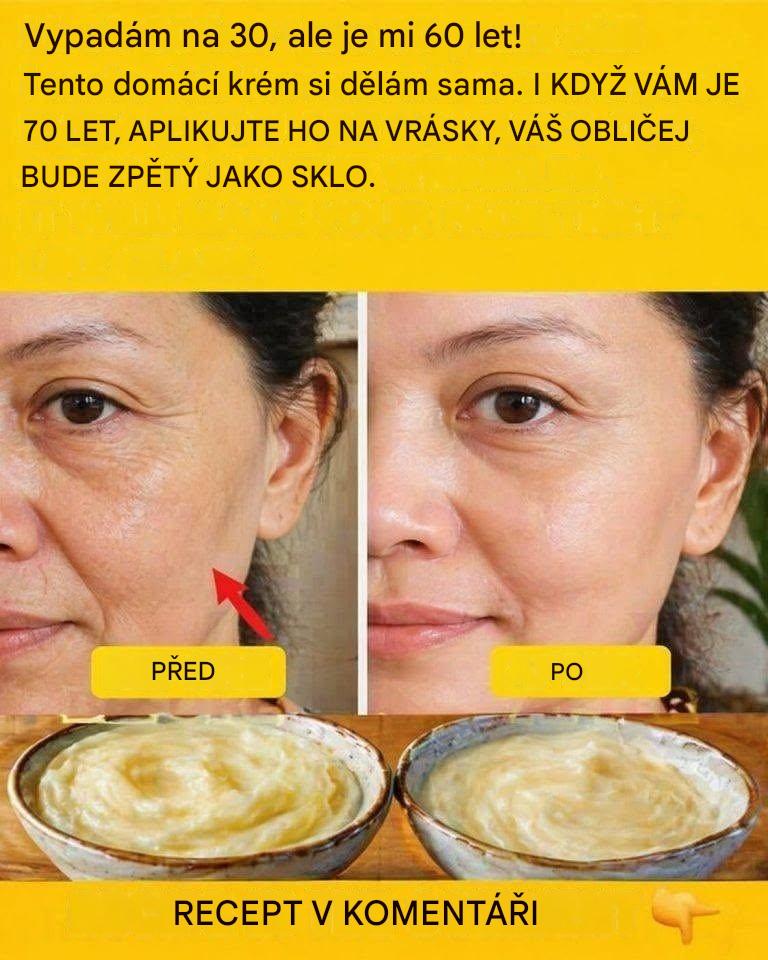 Připravte si krém z jedlou sodu a naneste ho před spaním. Sbohem vráskám a nedokonalostem pleti… Chcete-li i nadále dostávat mé recepty, stačí…