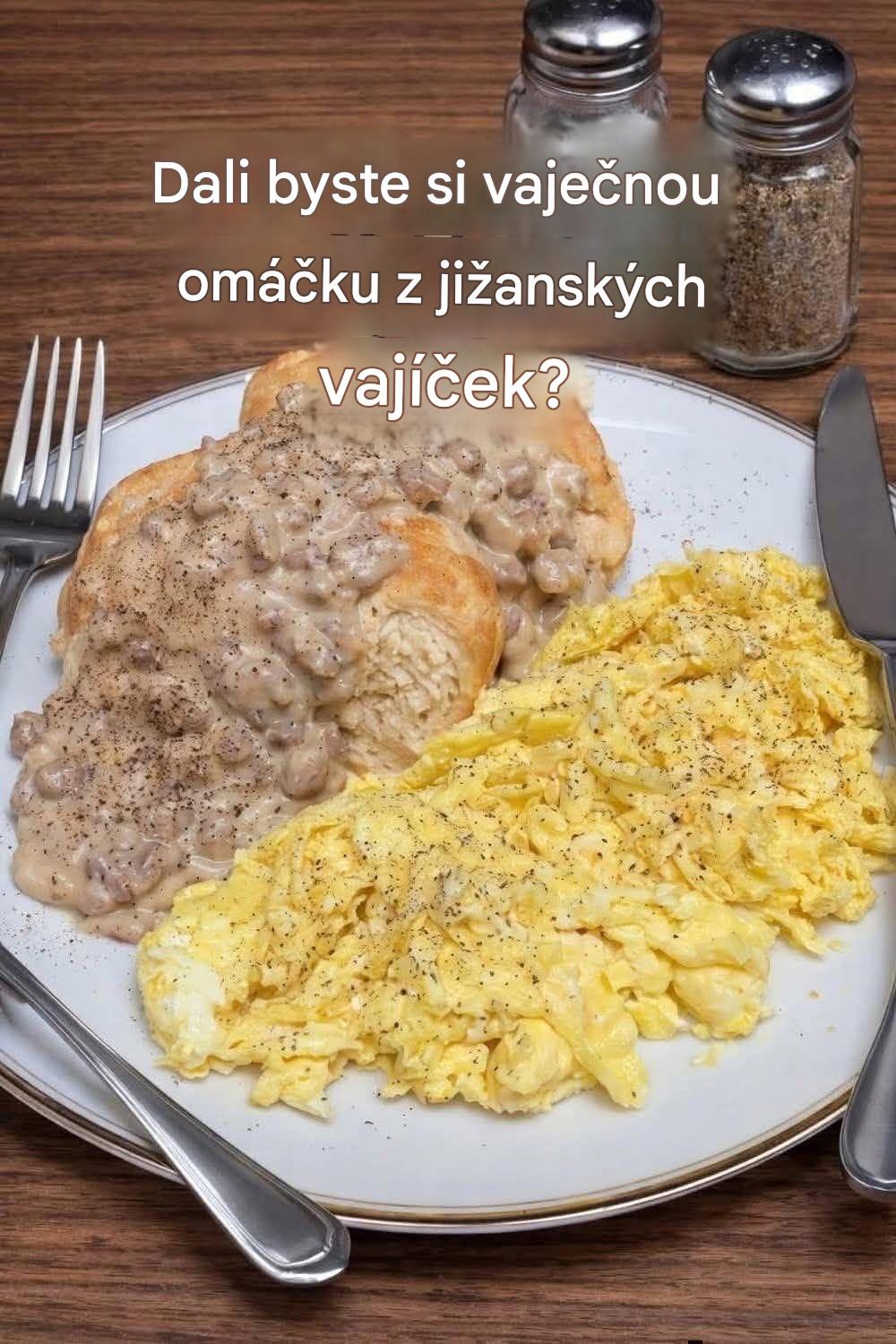 Jižanská vaječná omáčka