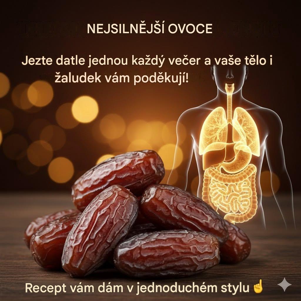 Jíst tři datle denně: Překvapivé zdravotní přínosy, které byste měli znát