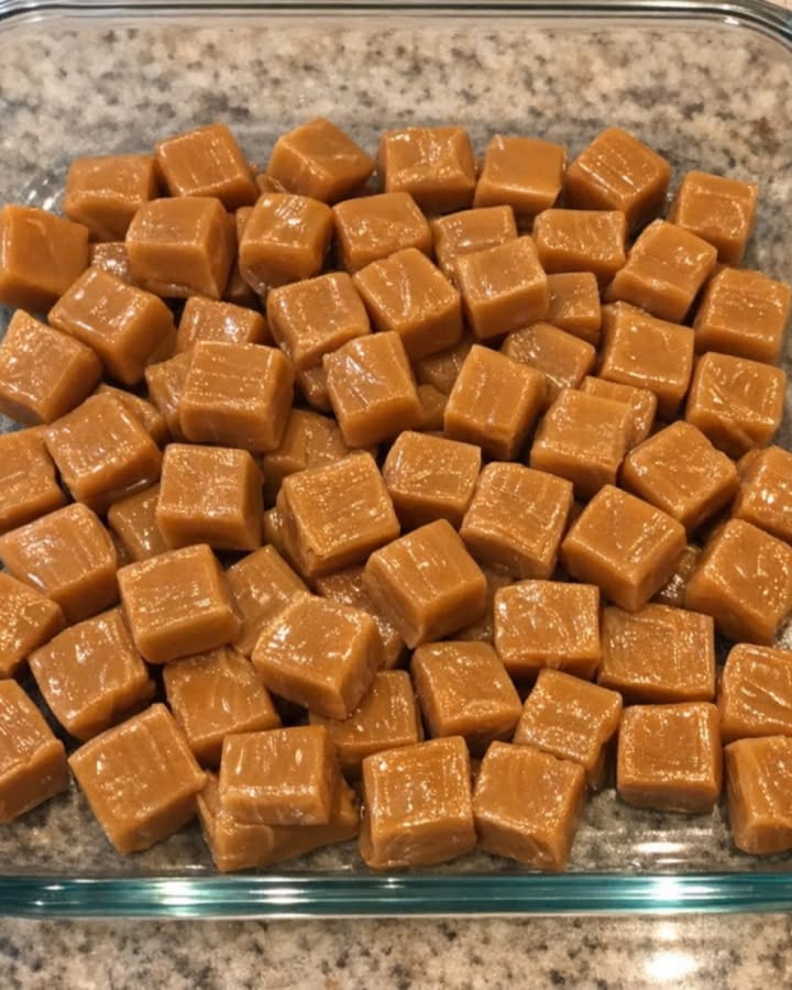 Do skleněné zapékací misky vhoďte syrové nebalené karamelové bonbóny a 3 další jednoduché ingredience a získáte tak lahodnou pochoutku, že si vaše vnoučata budou přát další.