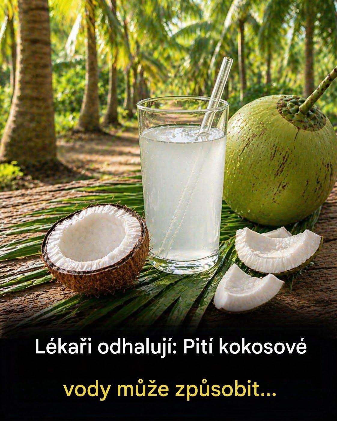Lékaři odhalují: Pití kokosové vody může způsobit…