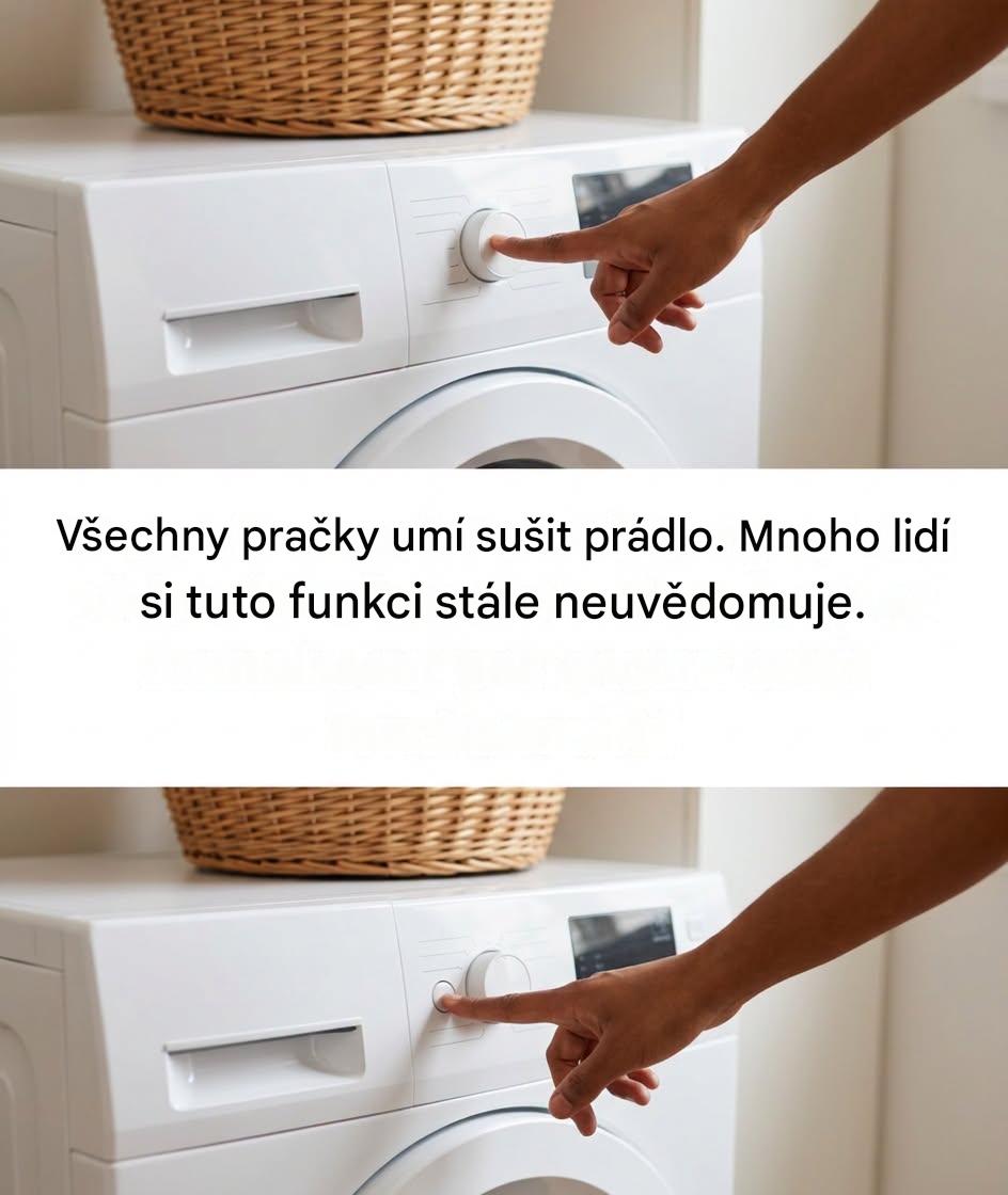 Vaše pračka má skrytý talent pro expresní sušení: trik, o kterém většina lidí stále neví.
