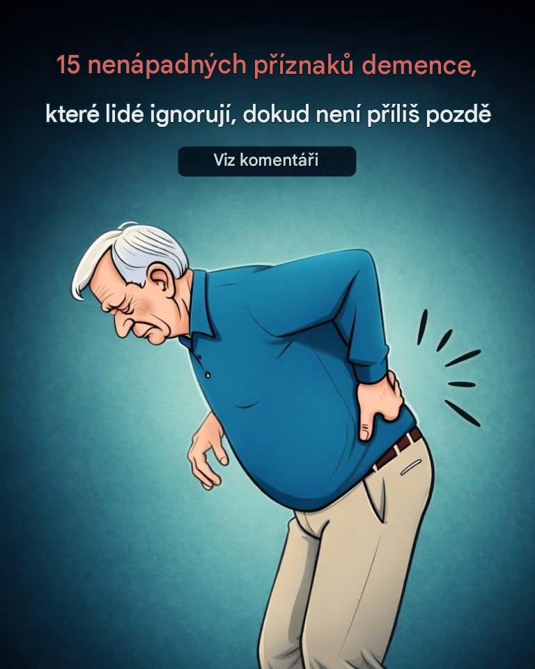 15 nenápadných příznaků demence, které lidé často ignorují, dokud není příliš pozdě