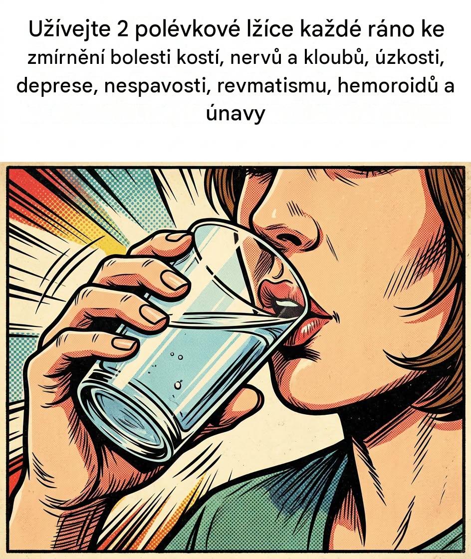 Ranní rituál dvou lžiček, který zklidňuje klouby, hladinu cukru v krvi, stres a náladu
