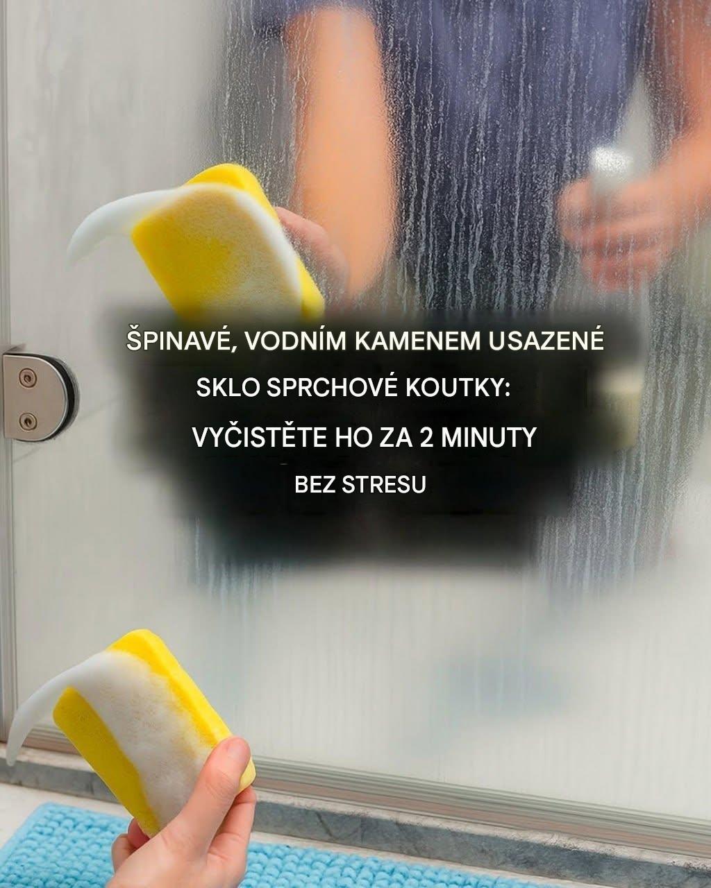 Jak čistit a leštit skleněný sprchový kout: Použijte aviváž, aby zůstal lesklý