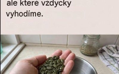Semínko, které pomáhá snižovat hladinu kyseliny močové, ale které systematicky vyhazujeme.