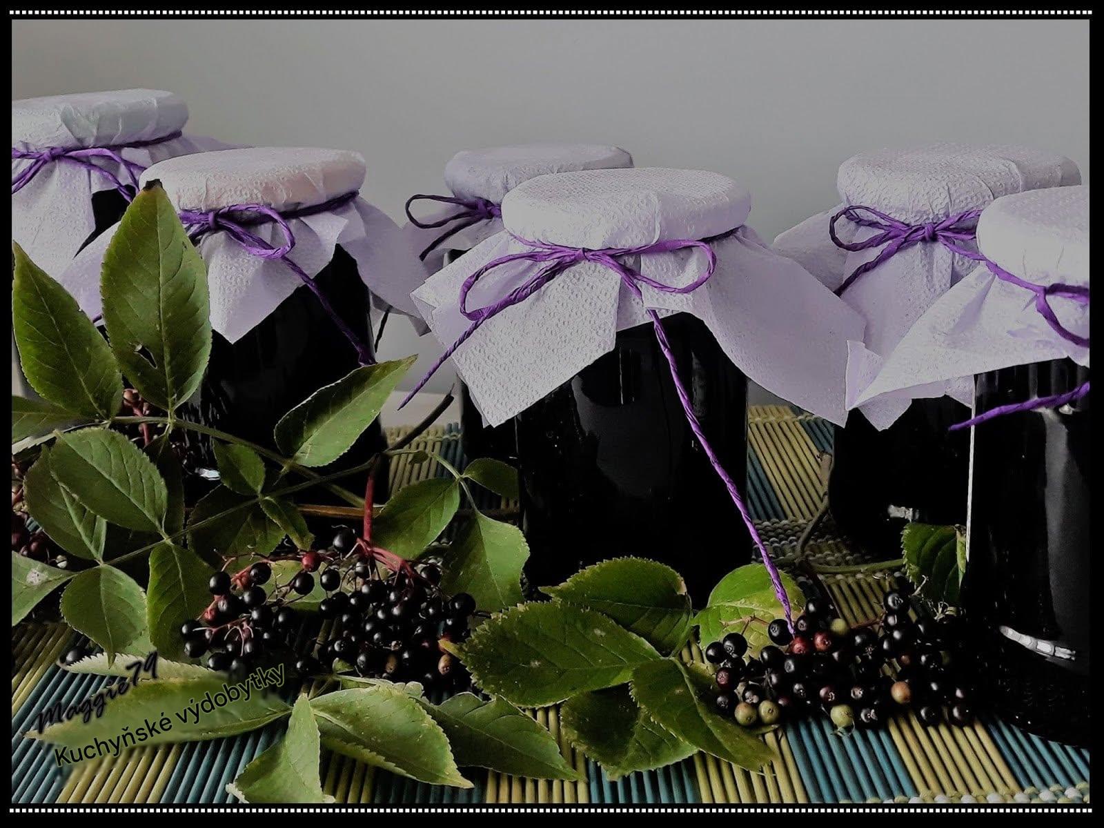 Šťáva z černého bezu – delší a bohatší verze receptu s emotikony 🍇✨