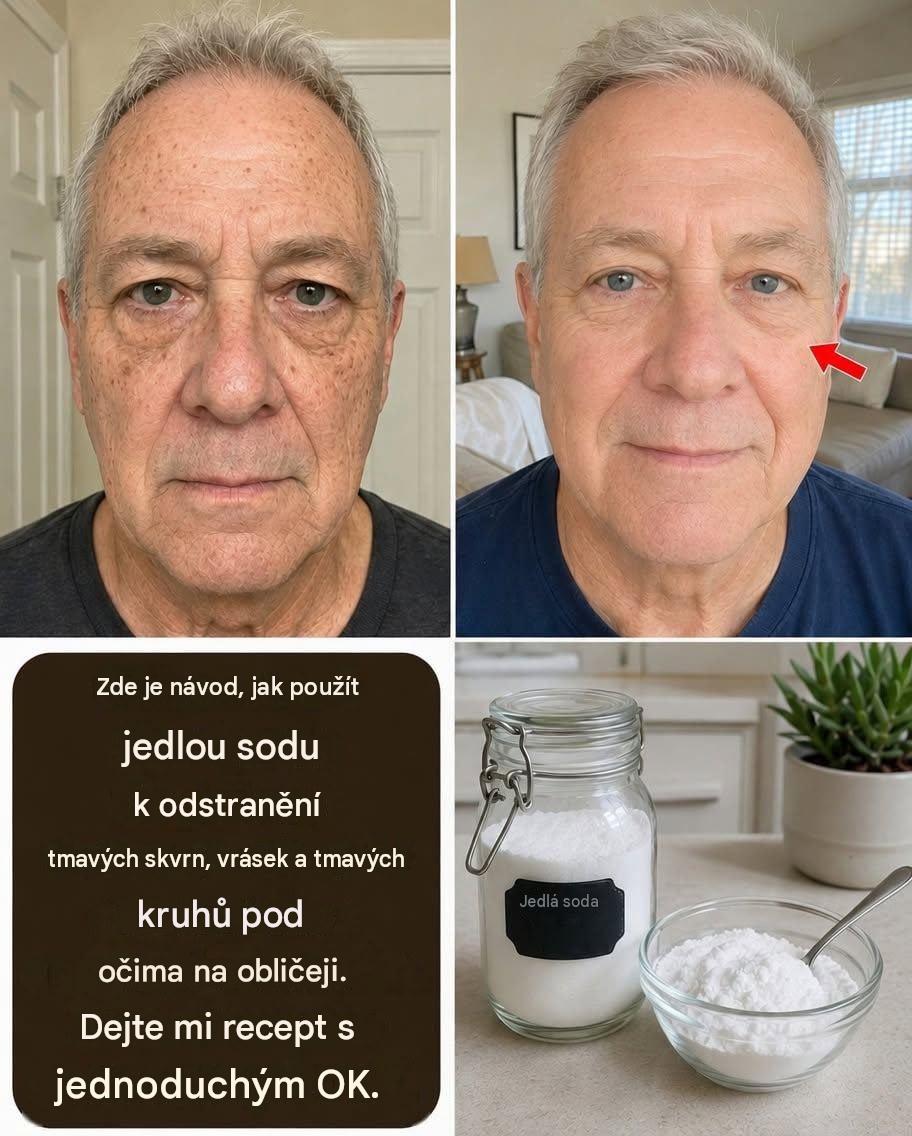 Jedlá soda na obličej: výhody, rizika a jak ji bezpečně používat (plus 4 šetrné recepty).