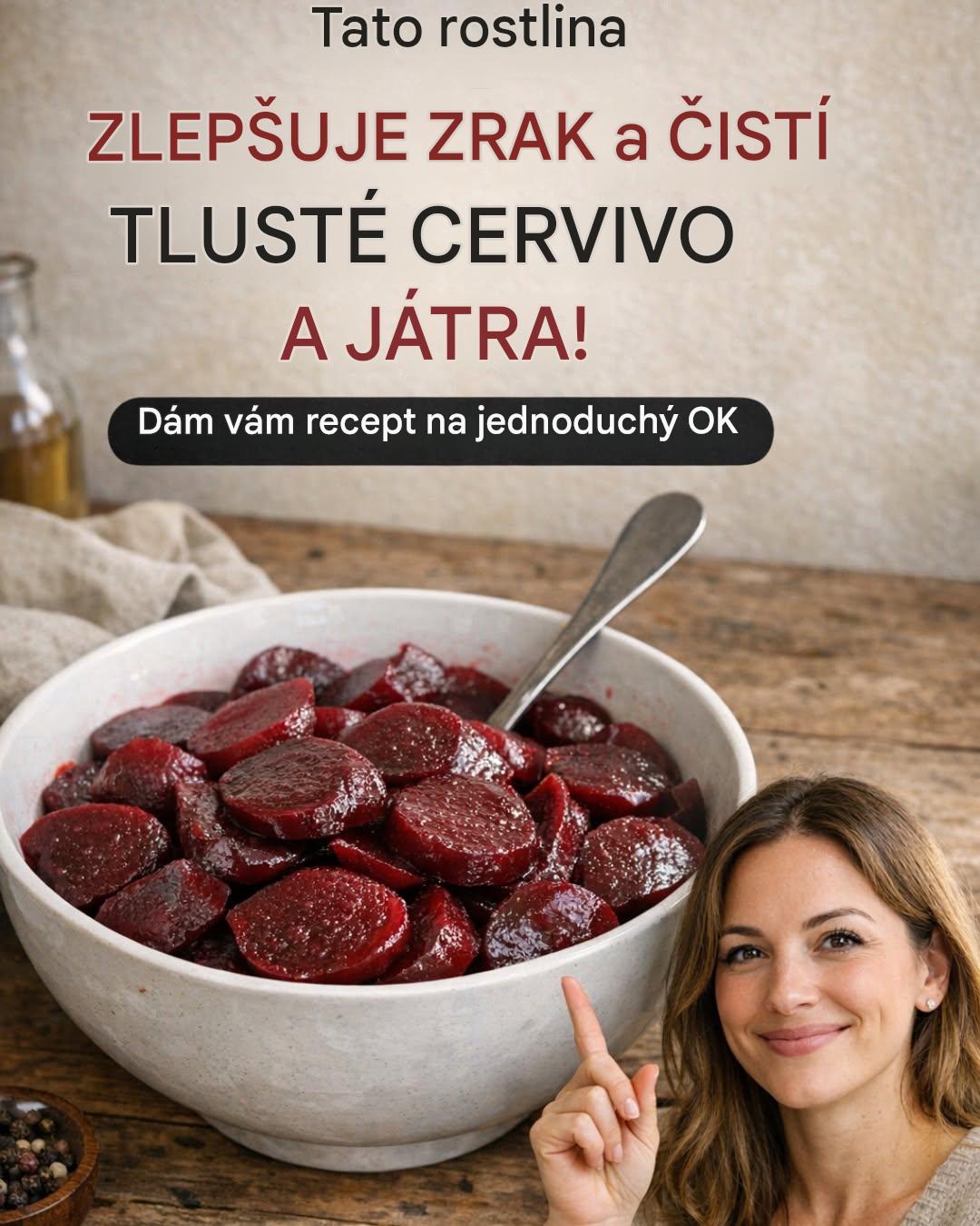 Tato zelenina pomáhá obnovit zrak a čistí tuk z tlustého střeva a jater. Dám vám recept s jednoduchým OK.