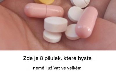 Osm pilulek, které byste neměli užívat, protože poškozují vaše ledviny