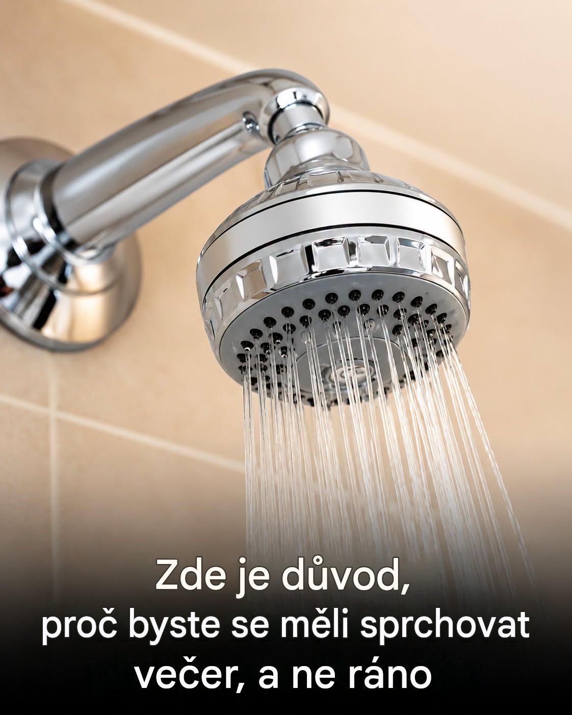 Proč si pro klidný spánek a zdravou pleť vybrat večerní sprchu?
