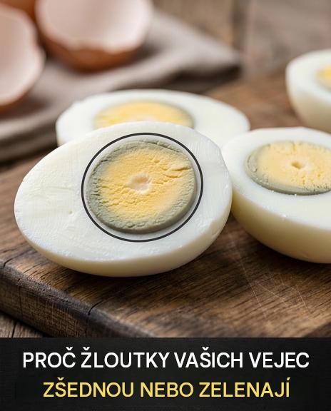 Záhada nazelenalého kruhu kolem vaječného žloutku konečně vyřešena